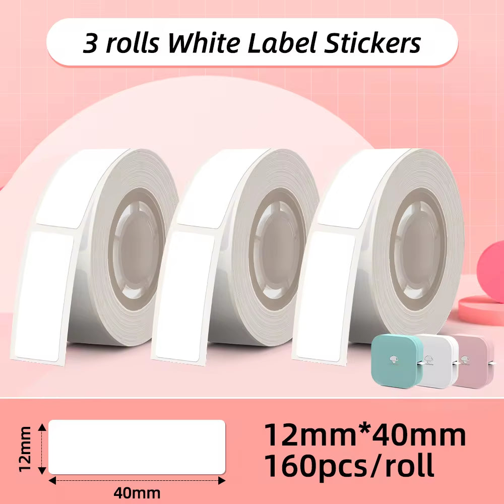 Q30 Label Printer Mini Printer Pocket Thermal Label Maker Wireless Sticker Pocket Portable Printer Various Label Paper